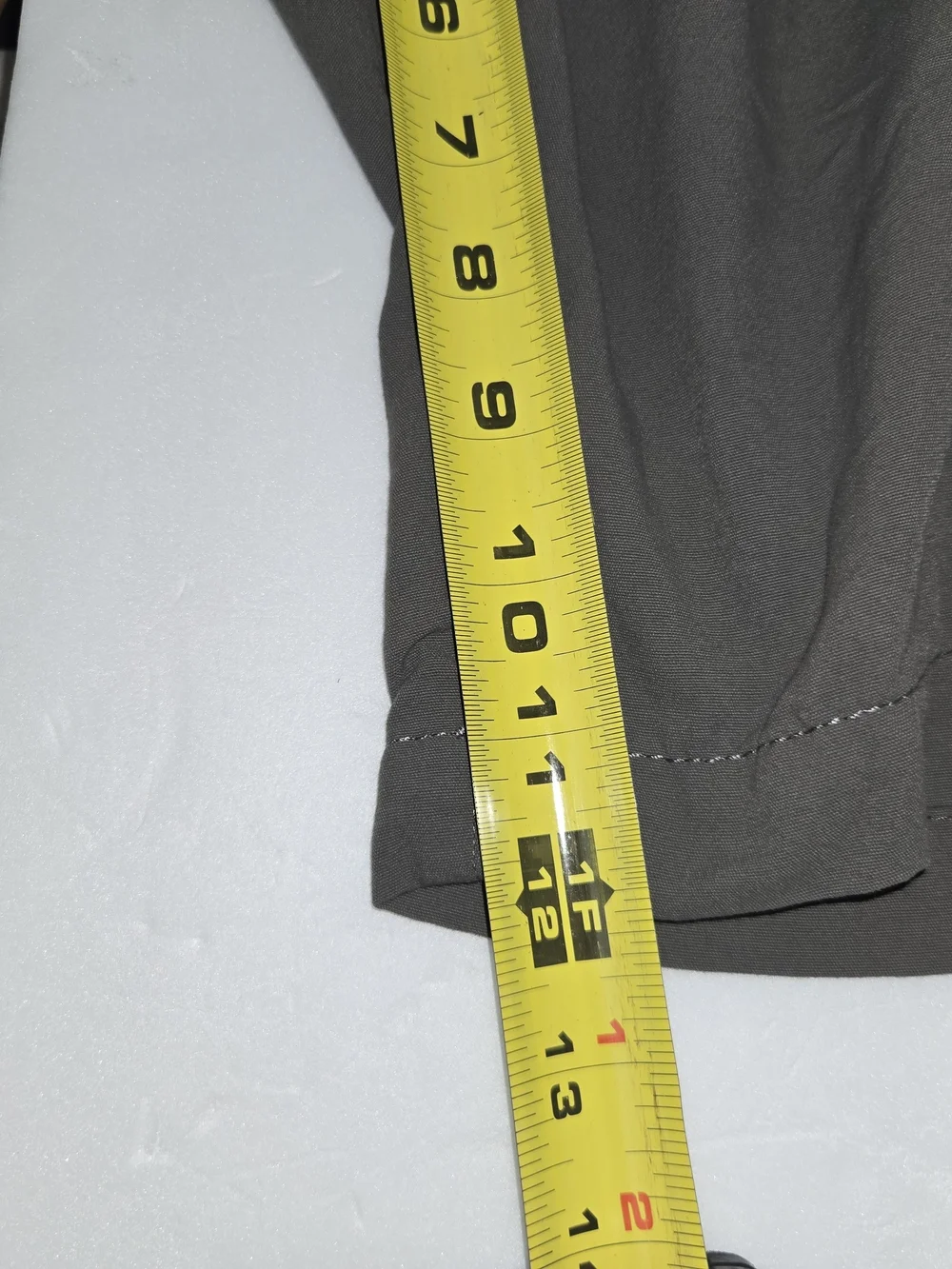 Clothing Arts Gray Utility Cargo Mens Shorts Size 40